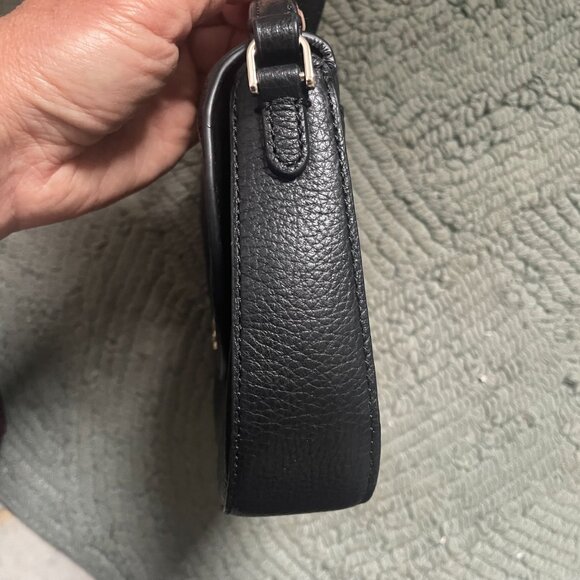 Kate Spade Leila Mini Flap Crossbody bag Black Excellent Condition - Picture 7 of 9